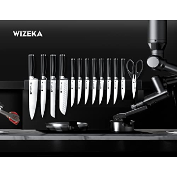 WIZEKA Premium Knife Set 15pcs High-Quality Kitchen Knives