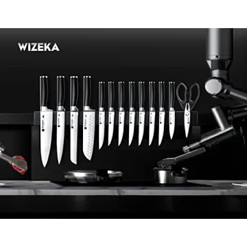 WIZEKA Premium Knife Set 15pcs High-Quality Kitchen Knives
