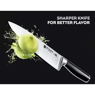 WIZEKA Premium Knife Set 15pcs High-Quality Kitchen Knives