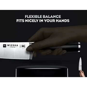 WIZEKA Premium Knife Set 15pcs High-Quality Kitchen Knives