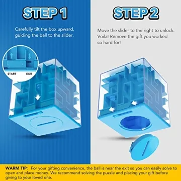 ZPISF Money Maze Puzzle Box - Exciting Gift for Everyone