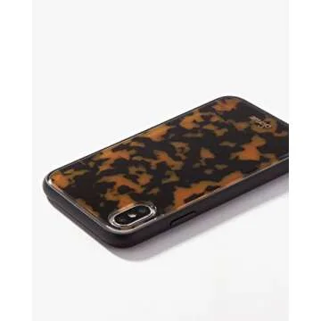 Sonix Brown Tort Case for iPhone X/Xs [Drop Test Certified] Protective Luxe Tortoise Shell Leopard Print Case for Apple iPhone X, iPhone Xs