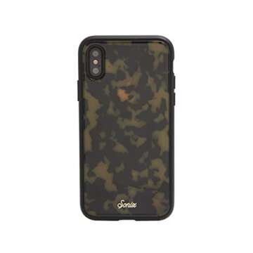 Sonix Brown Tort Case for iPhone X/Xs [Drop Test Certified] Protective Luxe Tortoise Shell Leopard Print Case for Apple iPhone X, iPhone Xs