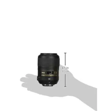 Nikon AF-S DX Micro NIKKOR 85mm f/3.5G ED Vibration Reduction Fixed Zoom Lens with Auto Focus for Nikon DSLR Cameras