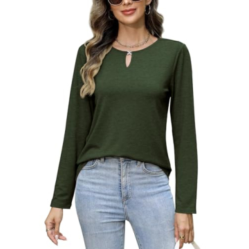 Long Sleeve Shirts for Women - Trendy, Comfortable, Casual Fall Tops