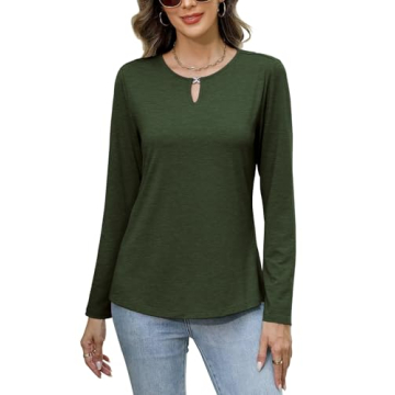 Trendy Long Sleeve Women Tops for Casual Style