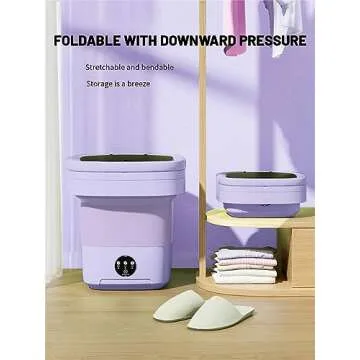 Portable Mini Washing Machine for Quick Laundry Needs