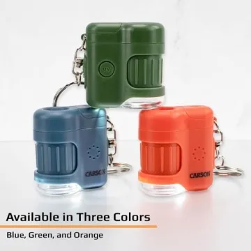 Carson MicroMini Pocket Microscope with UV and LED Light