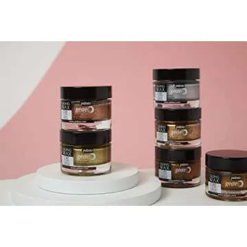 Pebeo Gilding Wax, 30 ML, Platinum