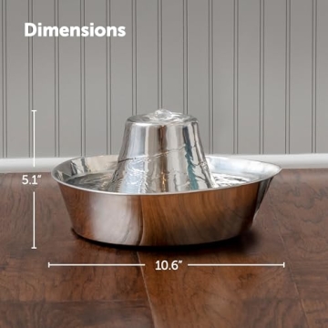 PetSafe Seaside Pet Water Fountain for Dogs and Cats