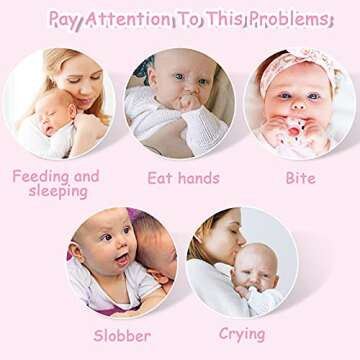 Nuanchu 8 Pcs Nipple Shields for Nursing Newborn Breastfeeding 20 mm 15 mm Nipple Shield Bulk Silicone Nipple Protector with Clear Carrying Case for Protecting Sore, Flat or Inverted Nipples