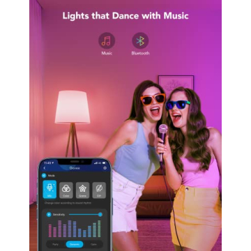 Govee Smart Light Bulbs - Color Changing & WiFi Compatible