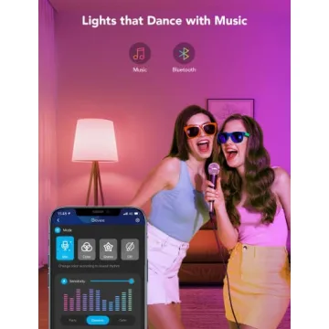 Govee Smart Light Bulbs - Color Changing & WiFi Compatible