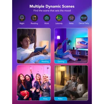 Govee Smart Light Bulbs - Color Changing & WiFi Compatible