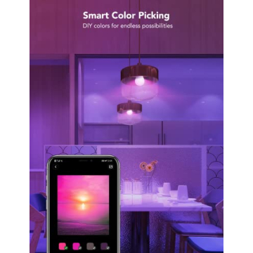 Govee Smart Light Bulbs - Color Changing & WiFi Compatible