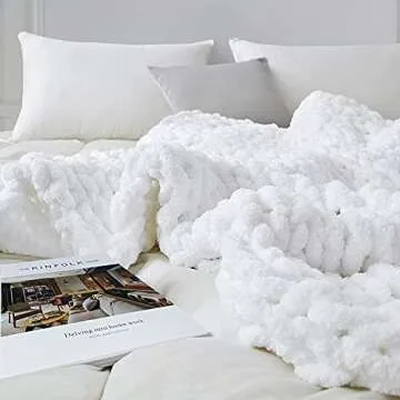 Luxury Chunky Knit Blanket - Cozy Throw for Home & Gifts