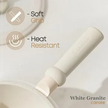 CAROTE 10-Piece Nonstick Pots and Pans Set