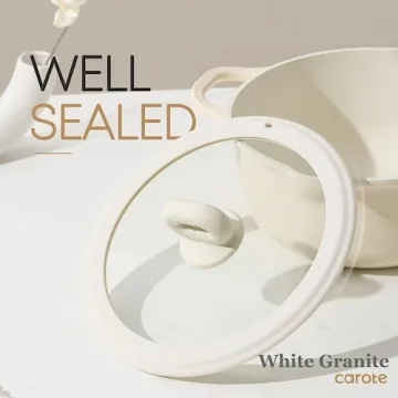 CAROTE 10-Piece Nonstick Pots and Pans Set