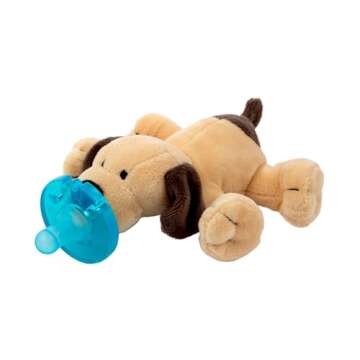 WubbaNub Infant Pacifier - Brown Puppy