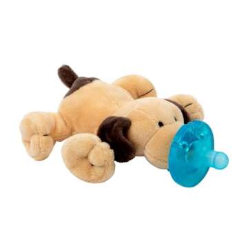 WubbaNub Infant Pacifier - Brown Puppy