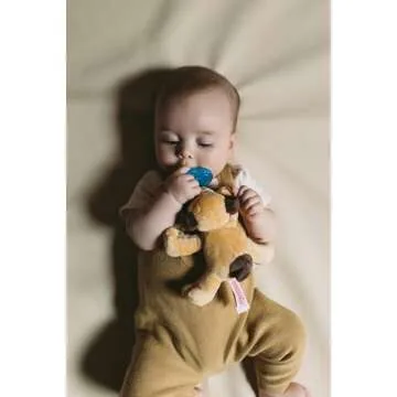 WubbaNub Infant Pacifier - Brown Puppy