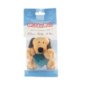WubbaNub Infant Pacifier - Brown Puppy