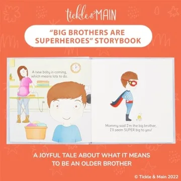 Delightful Big Brother Gift Set with Cape, Mask and Book