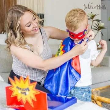 Delightful Big Brother Gift Set with Cape, Mask and Book