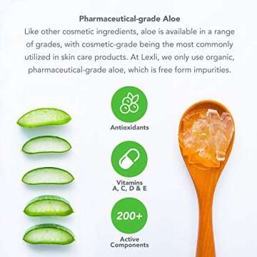 Lexli Day Moisturizer For Face With SPF 15 | Non-greasy, Lightweight Day Moisturizer Formulated With Pharmaceutical-grade Aloe, Vitamin E And Jojoba Oil | Face Moisturizer For All Skin Types | 4 Oz