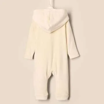 Cozy Amazon Essentials Velour Hooded Coverall for Babies