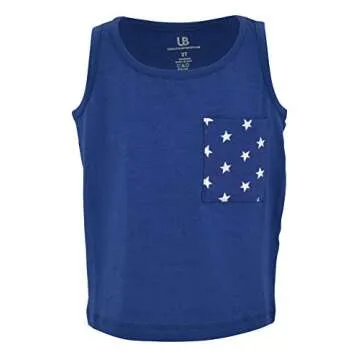 Unique Baby Boys Patriotic Shorts Set for 4th of July