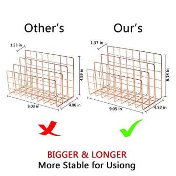 Yagote Stylish Desktop File Organizer for Home Office