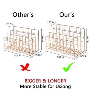 Yagote Stylish Desktop File Organizer for Home Office