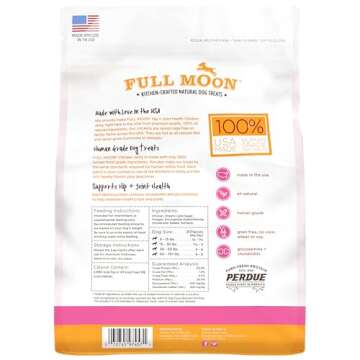 Full Moon Chicken Jerky Healthy All Natural Dog Treats Human Grade For Hip And Joint 12 oz