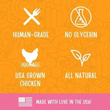 Full Moon Chicken Jerky Healthy All Natural Dog Treats Human Grade For Hip And Joint 12 oz