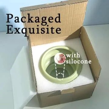 Cusmation Boho 6.5Inch Modern Plant Pot White Ceramic Glaze Succulent Planters for Indoor Unique Pots, Planter with Drainage Holes Small Cute Bubble Porcelain for Herb Snake Plants