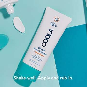 COOLA SPF 30 Organic Mineral Lotion for Daily Skin Care