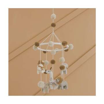 Crane Baby Safari Nursery Ceiling Hanging Decor Boho Jungle Animals Room Decor for Babies Crane Baby, Safari Nursery Decor for Boys and Girls, Ceiling Hanging, 11" x 28", Jungle Nursery Decor