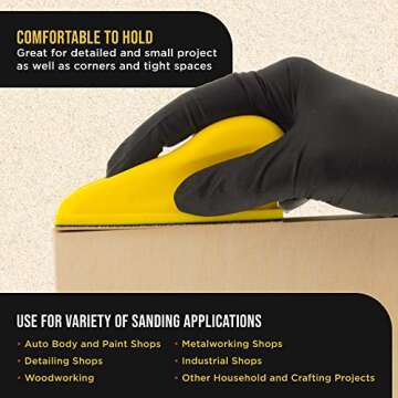 Dura-Gold Micro Sanding Block Kit - Precision Sanding Made Easy