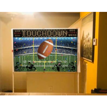 BINQOO Football Backdrop 7x5ft Kids Party Decoration