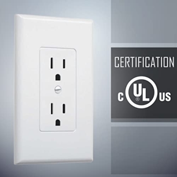 TayMac MW2500W Stylish Wallplate Cover for Any Decor