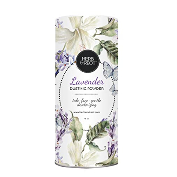 Talc-Free Body Powder Gift Set Lavender Rose Vanilla