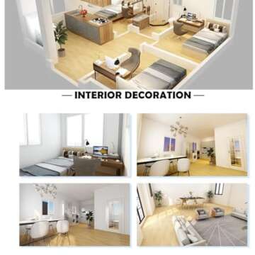 Romoxa Portable Prefabricated Tiny Home - Ideal for Hotel Office Shop! Mobile Container House with Modular Design Structure for Villa, Warehouse and Workshop 20ftx20ft—5850 * 6300 * 2530mm -WZH-007