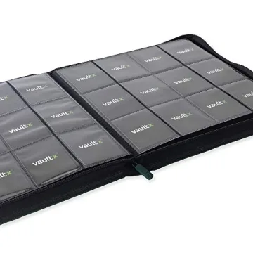 VaultX Premium Zip Binder - Secure Your Trading Cards Beautifully