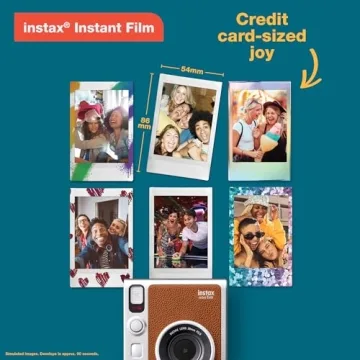 Fujifilm Instax Mini EVO Camera - Vintage Brown Style