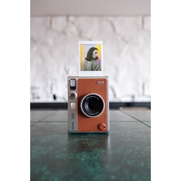 Fujifilm Instax Mini EVO Camera - Vintage Brown Style