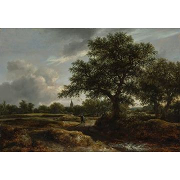 ArtDirect Landscape with a Village Museum Art Print