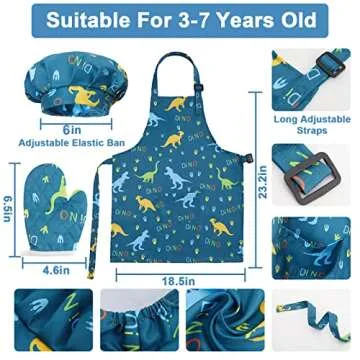 42 Pieces Kids Real Cooking Set,Kids Knife Set,Kids Baking Set,Cookware,Kids Play Pots and Pans,Mini Stainless Steel Pretend Play Cooking Toys,Apron and Chef Hat for Boys,Sensory Toys