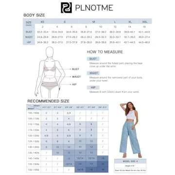Stylish PLNOTME Baggy High Waisted Jeans for Women