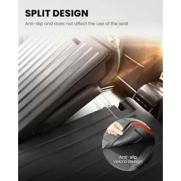 LASFIT Second Row Seat Back Cover Fit for Tesla 2020-2023 Model Y & 2017-2023 Model 3